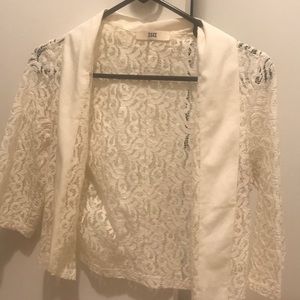 Lace blazer